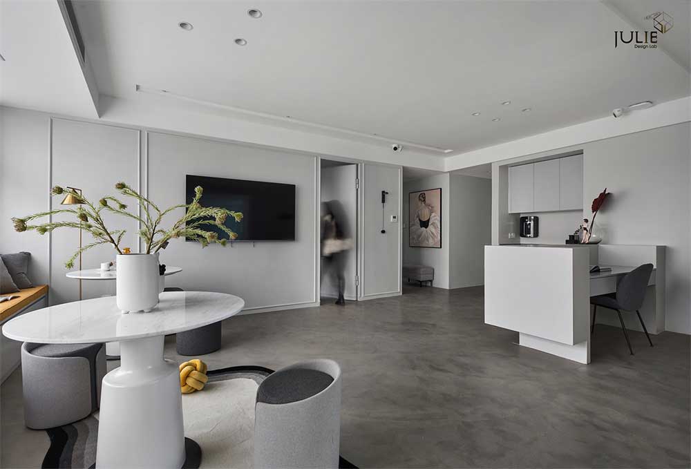 深圳坪山區輕奢芭蕾舞蹈辦公工作室設計方案——大廳 深圳坪山區輕奢芭蕾舞蹈辦公工作室設計方案——大廳