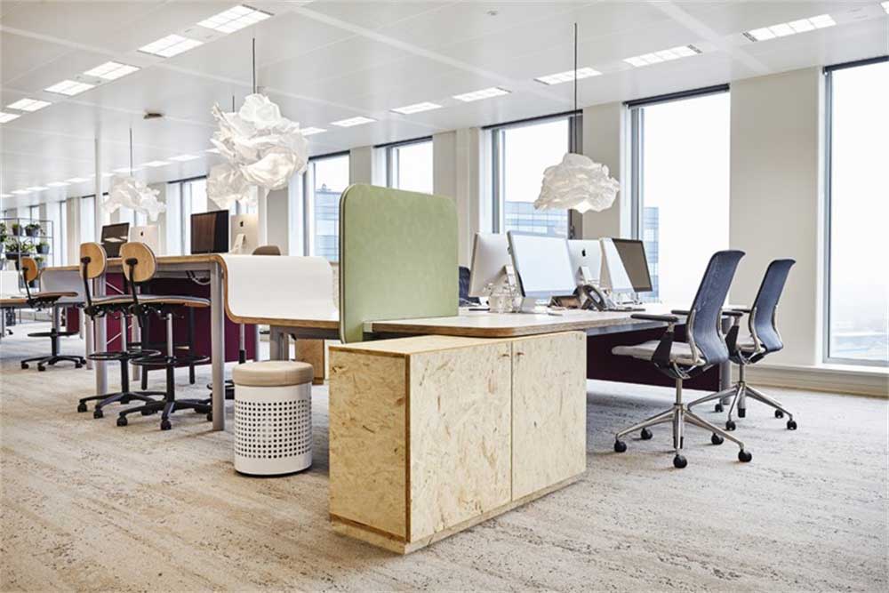 深圳鹽田壹海城簡約風格辦公室裝修設計案例辦公區采光效果 深圳鹽田壹海城簡約風格辦公室裝修設計案例辦公區采光效果