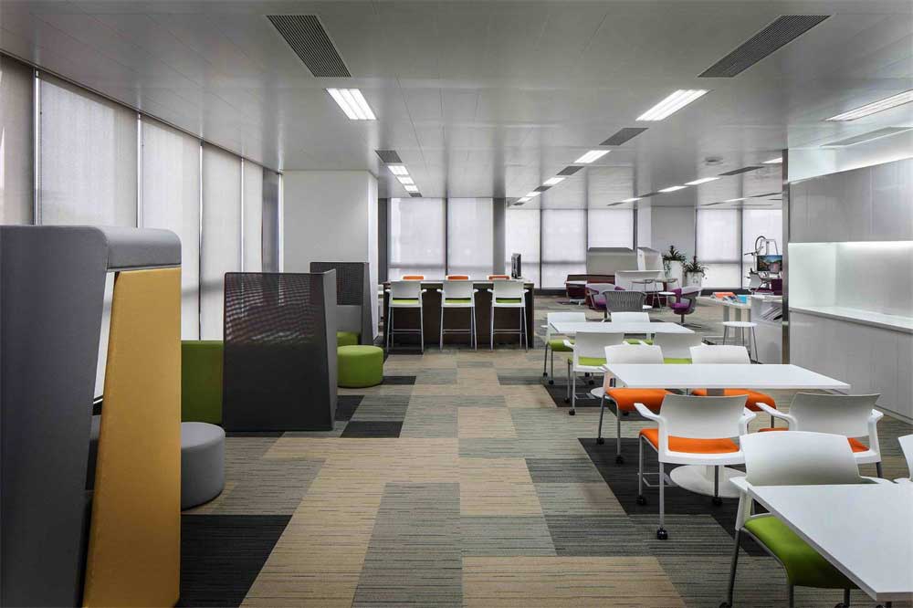 深圳福田500平方現代風格辦公室裝修辦公區燈具 深圳福田500平方現代風格辦公室裝修辦公區燈具