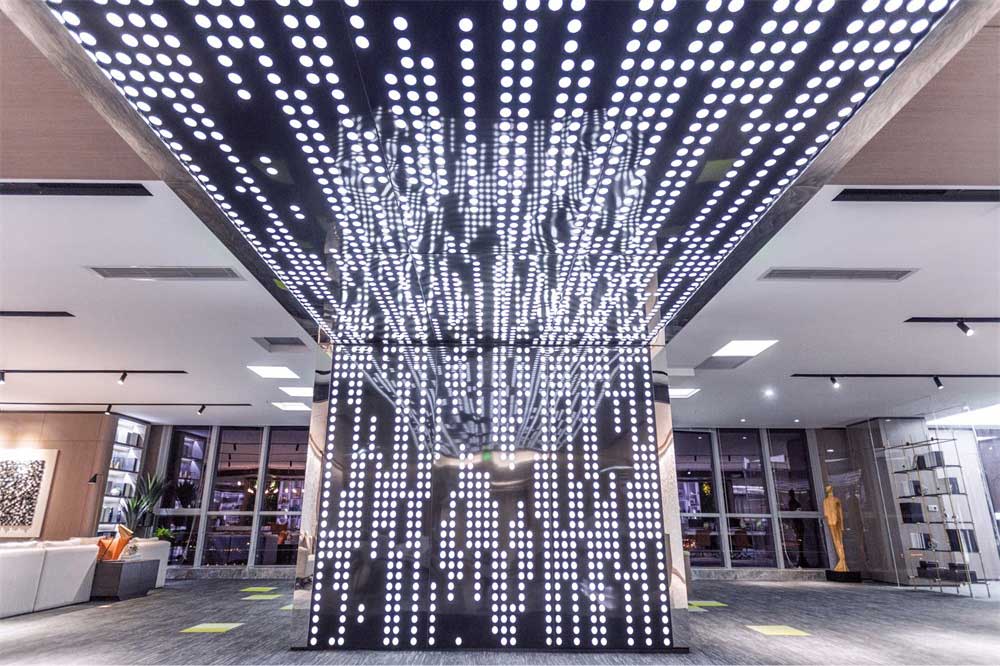 深圳市福田區車公廟現代輕奢辦公室設計裝修吊頂 深圳市福田區車公廟現代輕奢辦公室設計裝修吊頂