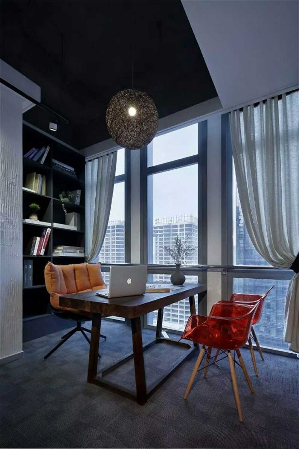 深圳坪山200平方新中式風格辦公室裝修經理辦公室 深圳坪山200平方新中式風格辦公室裝修經理辦公室