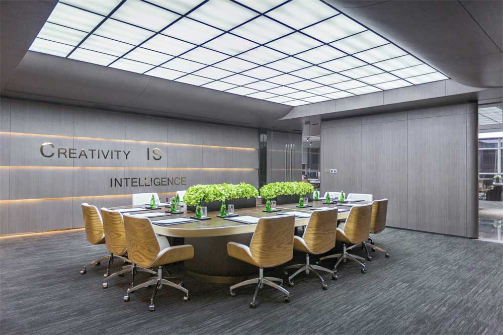 深圳市福田區車公廟現代輕奢辦公室設計裝修會議區 深圳市福田區車公廟現代輕奢辦公室設計裝修會議區