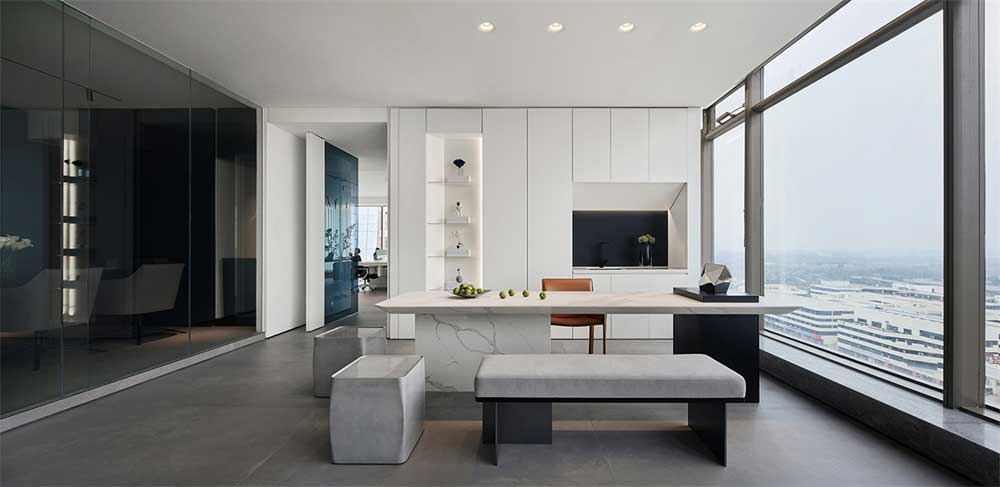 深圳龍崗區(qū)輕奢簡約辦公室設計裝修-休息區(qū) 深圳龍崗區(qū)輕奢簡約辦公室設計裝修-休息區(qū)