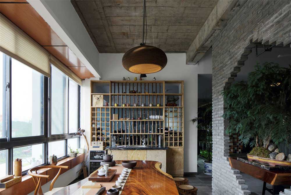 深圳南山香江金融中心工業風辦公室裝修設計案例茶室 深圳南山香江金融中心工業風辦公室裝修設計案例茶室