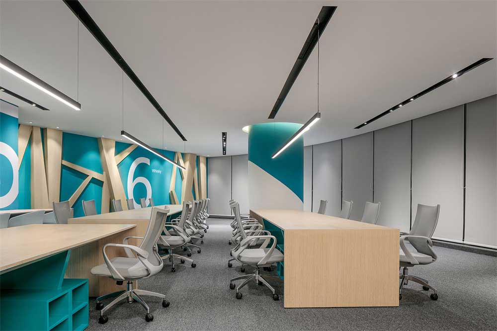 深圳市龍崗600平最美期待科技辦公室裝修辦公區 深圳市龍崗600平最美期待科技辦公室裝修辦公區