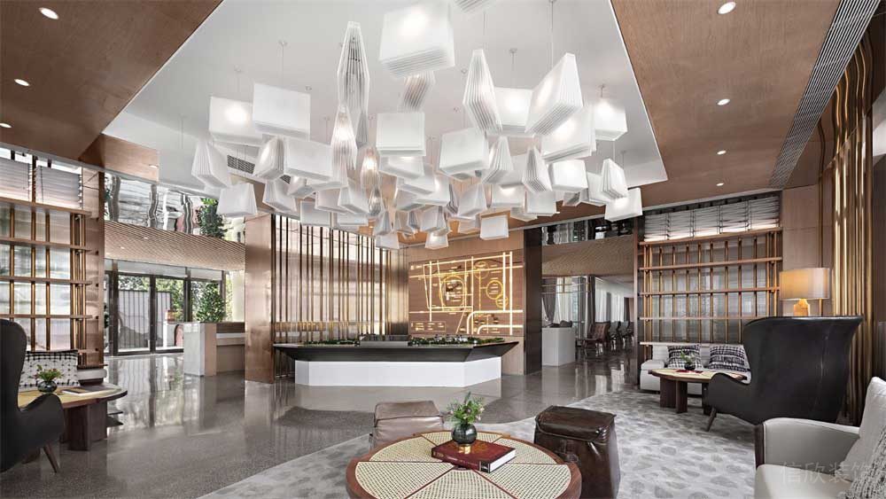 深圳市羅湖區(qū)現(xiàn)代日式風(fēng)格辦公室大廳 深圳市羅湖區(qū)現(xiàn)代日式風(fēng)格辦公室大廳