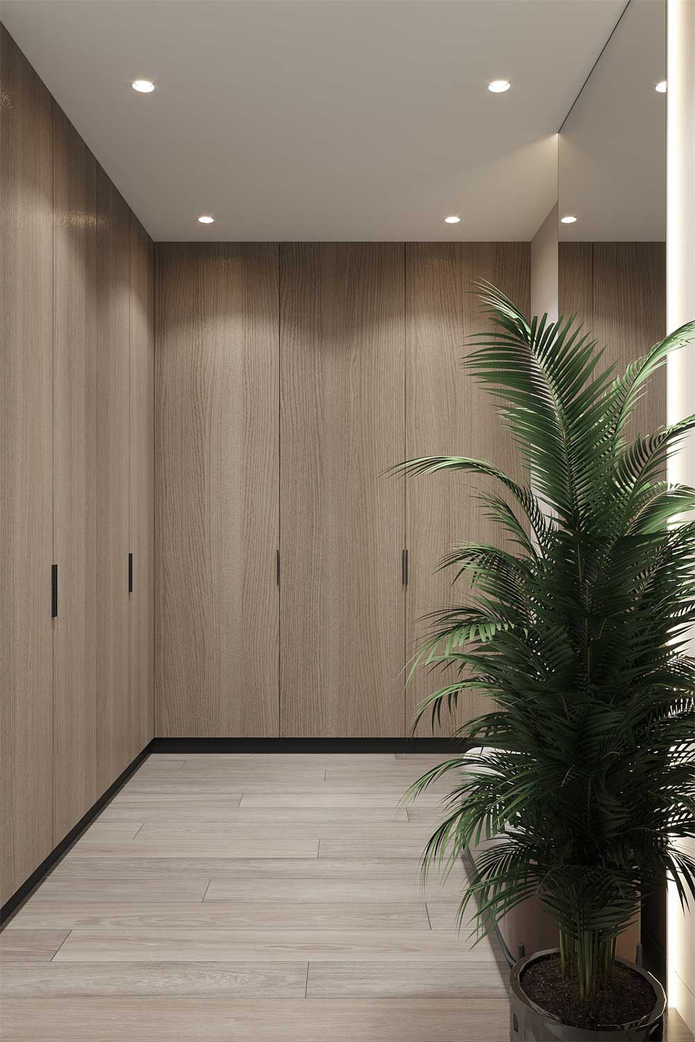 深圳羅湖500平方簡(jiǎn)約風(fēng)格辦公室裝修玄關(guān)區(qū)