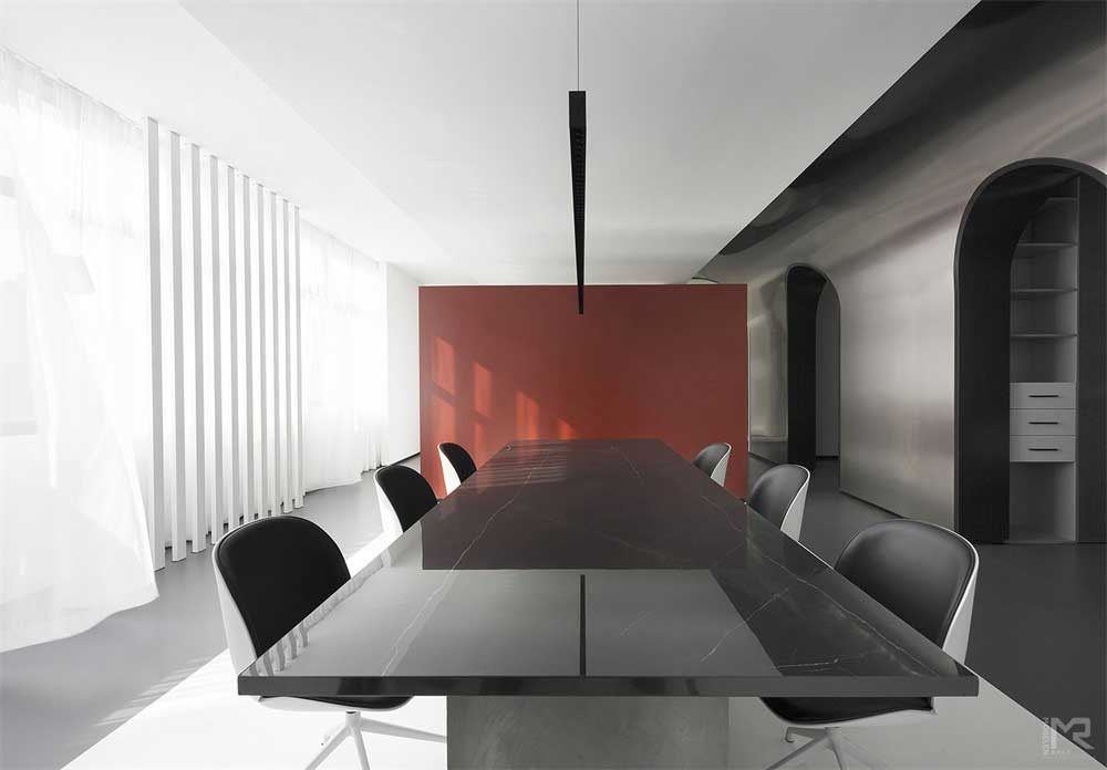 深圳福田區簡約黑白藝術辦公室設計裝修-辦公區 深圳福田區簡約黑白藝術辦公室設計裝修-辦公區