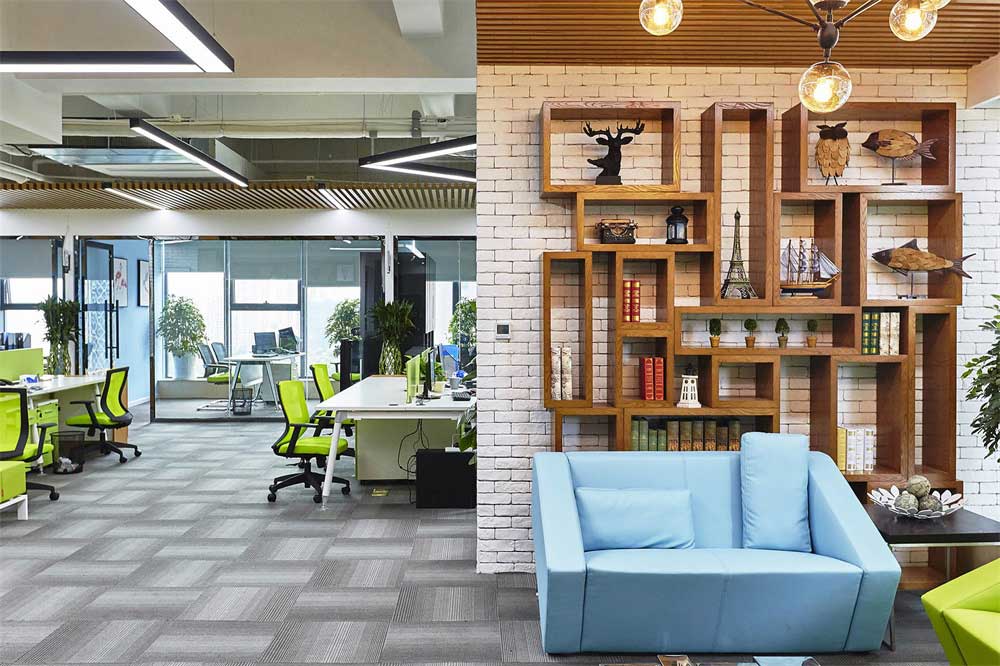 深圳市羅湖800平現代風辦公室裝修接待區 深圳市羅湖800平現代風辦公室裝修接待區