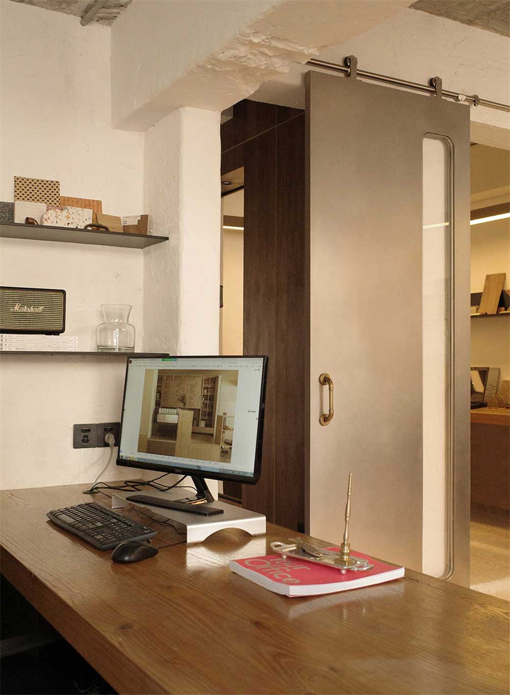 深圳南山區的古典風味辦公工作室設計裝修——辦公區 深圳南山區的古典風味辦公工作室設計裝修——辦公區