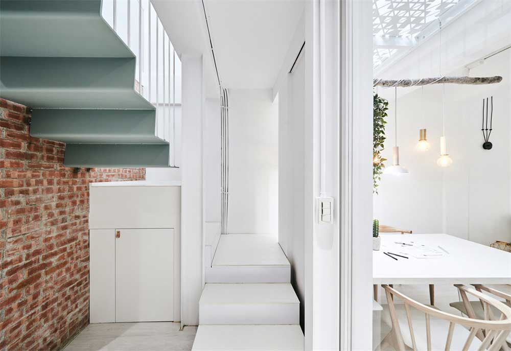 深圳市寶安600平北歐風辦公室樓梯 深圳市寶安600平北歐風辦公室樓梯