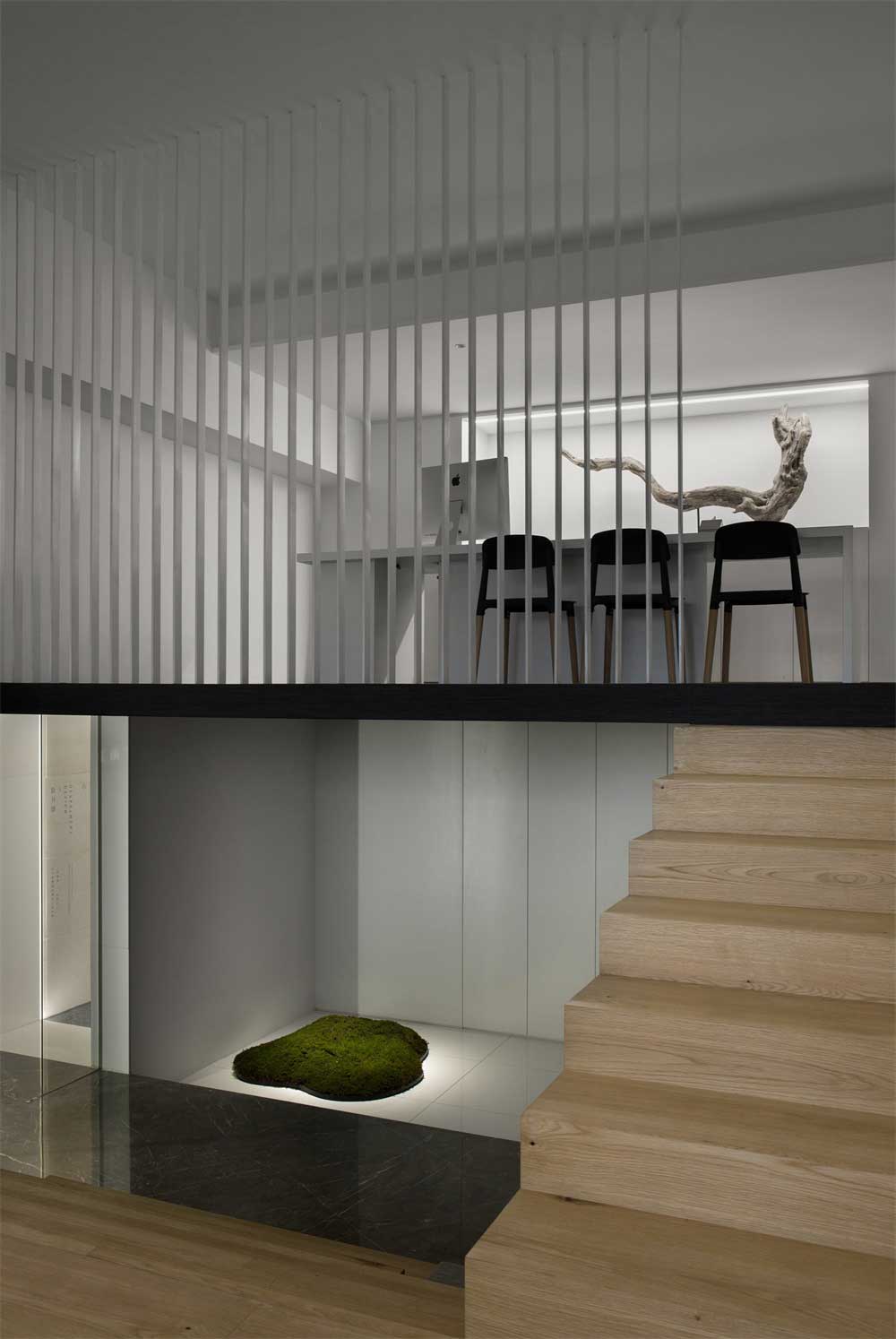 深圳市南山1000平新中式設(shè)計機構(gòu)裝修樓梯 深圳市南山1000平新中式設(shè)計機構(gòu)裝修樓梯