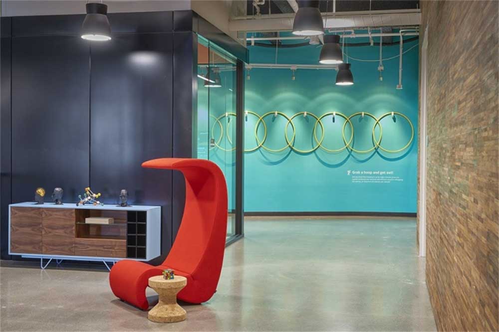 深圳福田金中環商務大廈簡約風格復式辦公室裝修設計案例娛樂區 深圳福田金中環商務大廈簡約風格復式辦公室裝修設計案例娛樂區