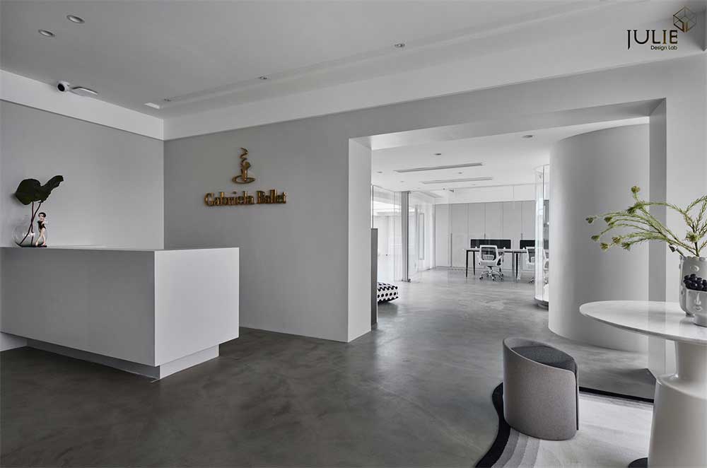 深圳坪山區輕奢芭蕾舞蹈辦公工作室設計方案——大廳 深圳坪山區輕奢芭蕾舞蹈辦公工作室設計方案——大廳