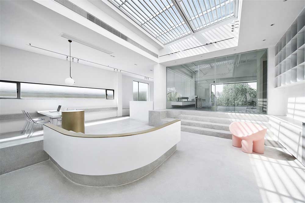 深圳福田區(qū)工業(yè)風攝影工作辦公室設(shè)計裝修-辦公區(qū)