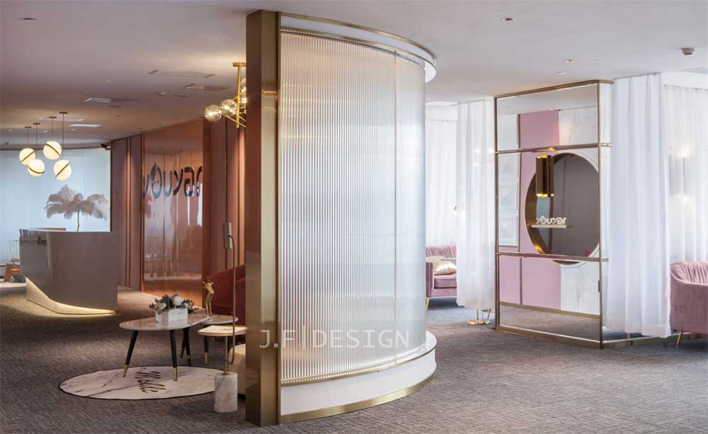 深圳市龍華600平輕奢風(fēng)辦公室裝修前臺(tái) 深圳市龍華600平輕奢風(fēng)辦公室裝修前臺(tái)