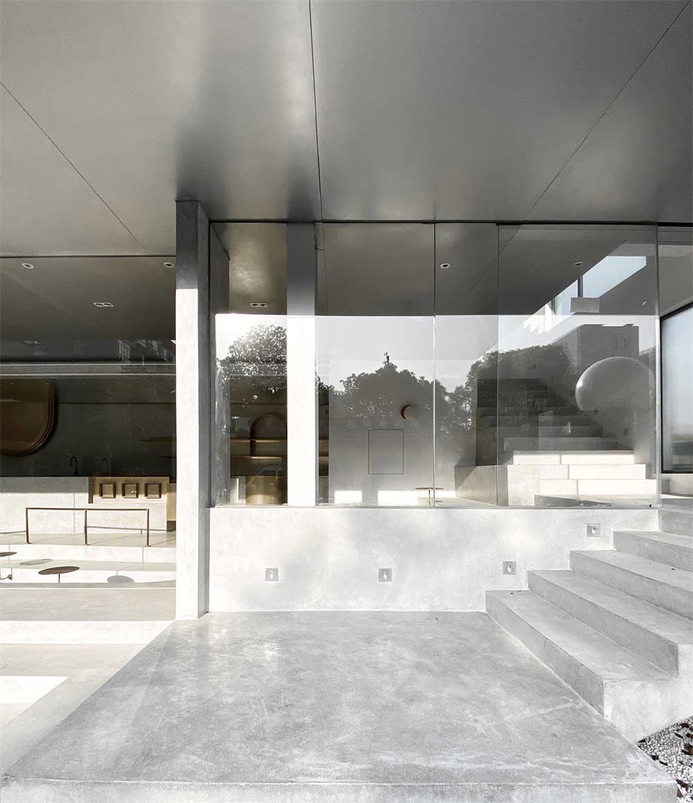 深圳福田區(qū)工業(yè)風攝影工作辦公室設(shè)計裝修-前廳