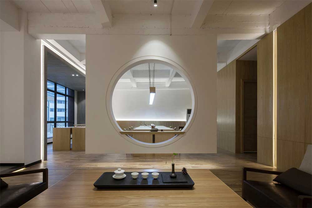 深圳羅湖鴻昌廣場新中式風格辦公室裝修設計案例品茶區 深圳羅湖鴻昌廣場新中式風格辦公室裝修設計案例品茶區