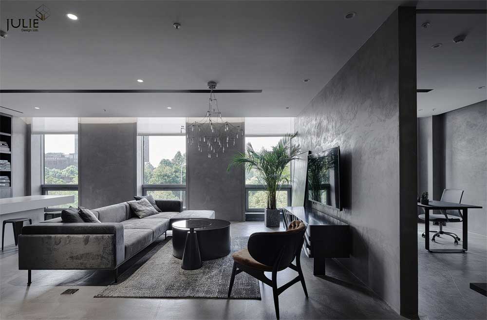 深圳光明現(xiàn)代風(fēng)格暗色系辦公室設(shè)計裝修-休息區(qū) 深圳光明現(xiàn)代風(fēng)格暗色系辦公室設(shè)計裝修-休息區(qū)