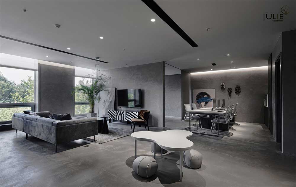 深圳光明現(xiàn)代風(fēng)格暗色系辦公室設(shè)計裝修-辦公區(qū) 深圳光明現(xiàn)代風(fēng)格暗色系辦公室設(shè)計裝修-辦公區(qū)