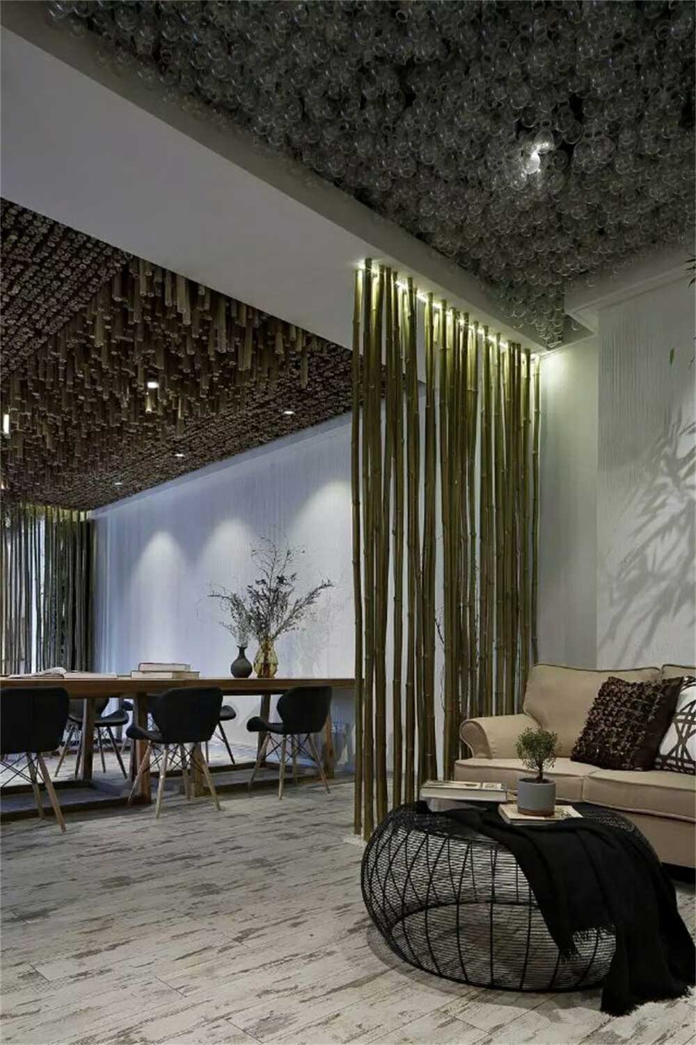 深圳坪山200平方新中式風格辦公室裝修地面鋪設 深圳坪山200平方新中式風格辦公室裝修地面鋪設