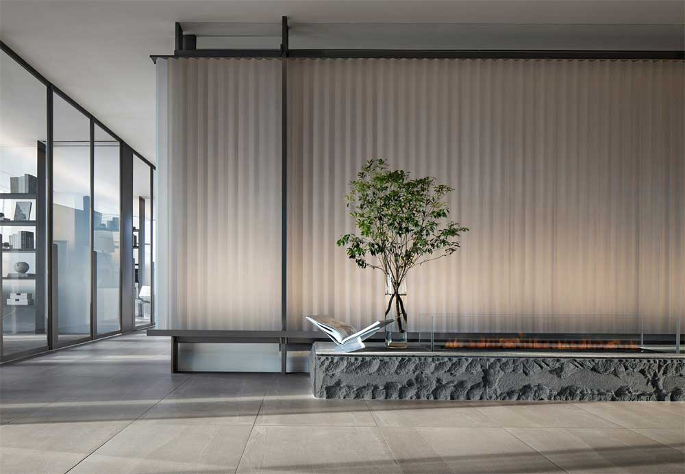 深圳龍華300平方簡約風格辦公室裝修智能電子壁爐 深圳龍華300平方簡約風格辦公室裝修智能電子壁爐