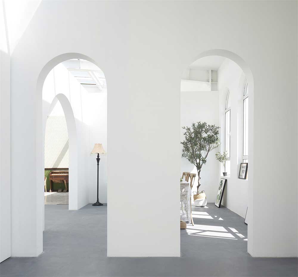 深圳福田區(qū)工業(yè)風攝影工作辦公室設(shè)計裝修-過道