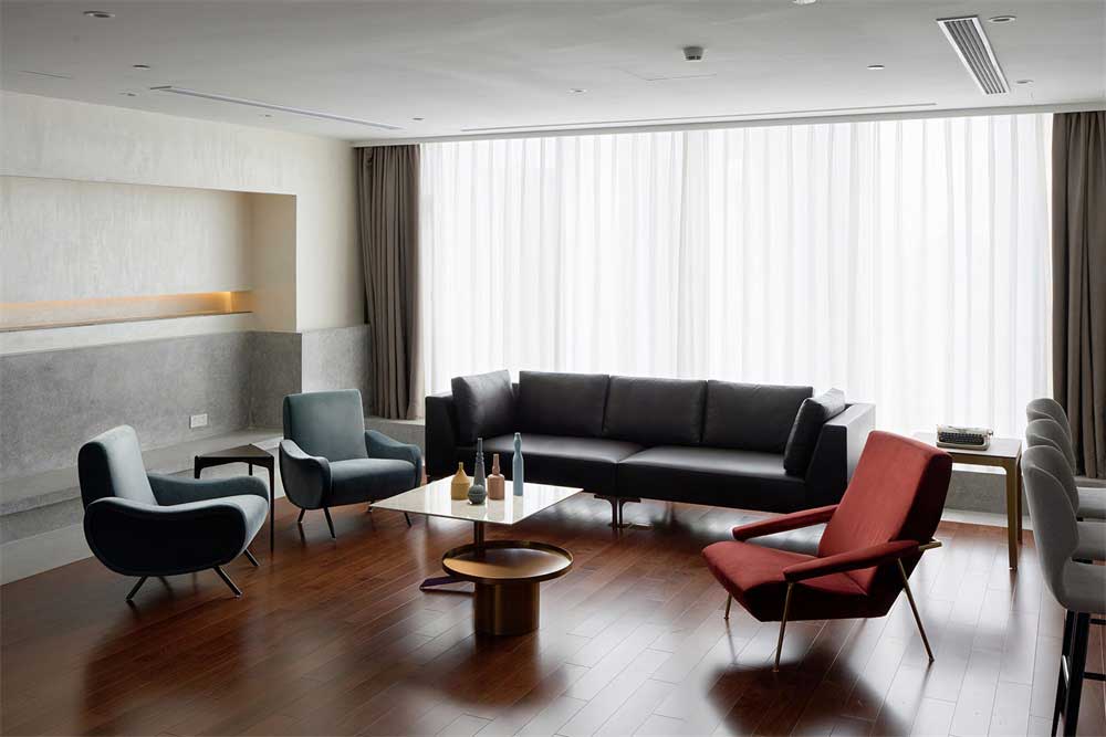 深圳市龍崗區現代風格辦公室裝修會客區 深圳市龍崗區現代風格辦公室裝修會客區