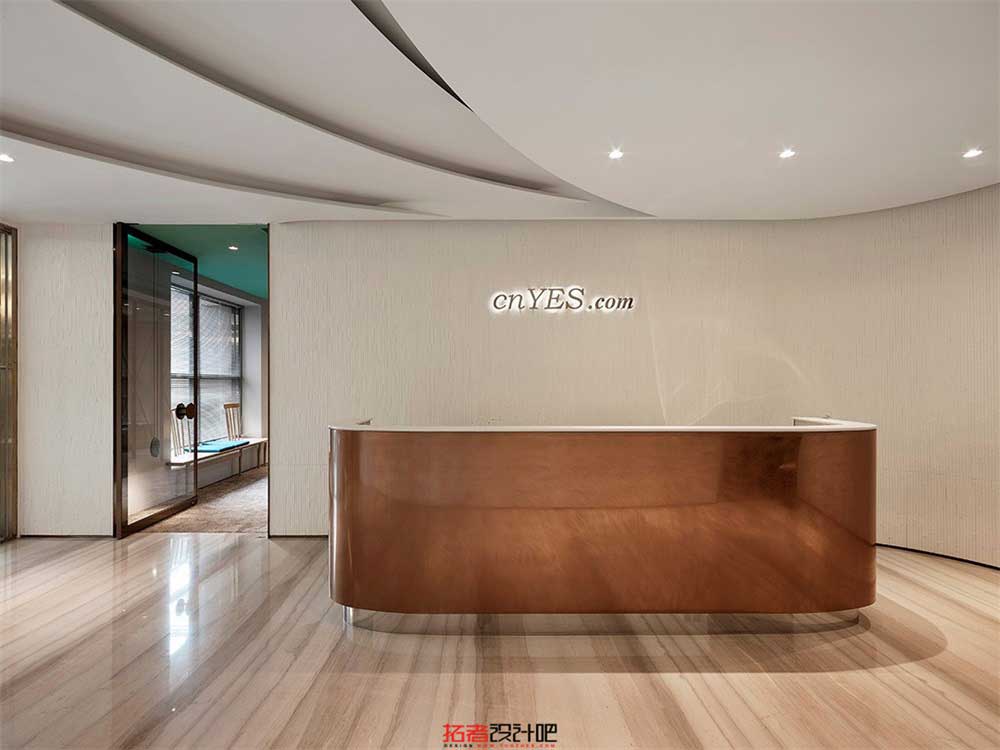 深圳龍華信利康樂創(chuàng)薈大廈簡約風格辦公室裝修設計案例前臺服務區(qū) 深圳龍華信利康樂創(chuàng)薈大廈簡約風格辦公室裝修設計案例前臺服務區(qū)