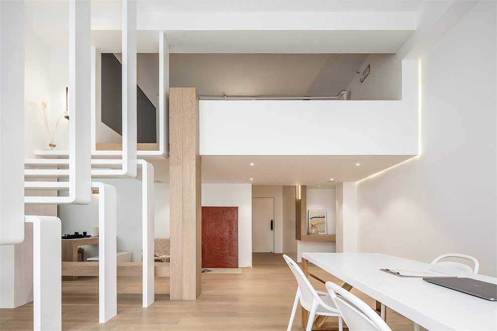 深圳市福田區(qū)上下沙公寓式辦公室裝修設計大廳