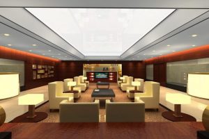 會議室木質辦公桌小型洽談室裝修