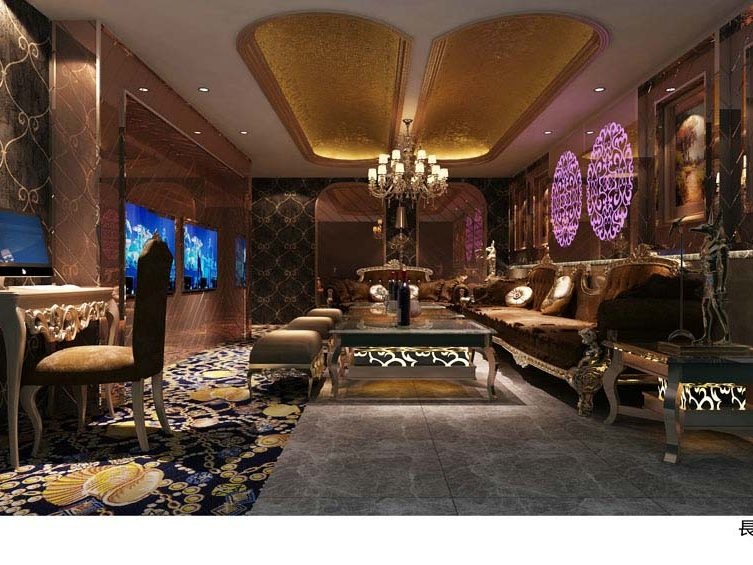 Ktv休閑會(huì)所裝修設(shè)計(jì)店鋪古典風(fēng)裝修