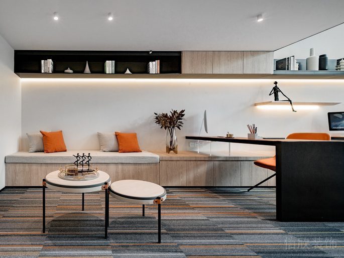 地毯通鋪地柜裝飾柜墻面裝修設(shè)計效果圖