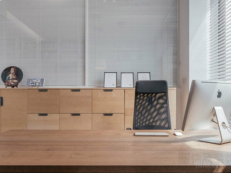 辦公室百葉窗裝修設(shè)計效果圖