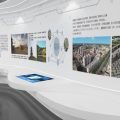 城市規(guī)劃展廳裝修設計展臺