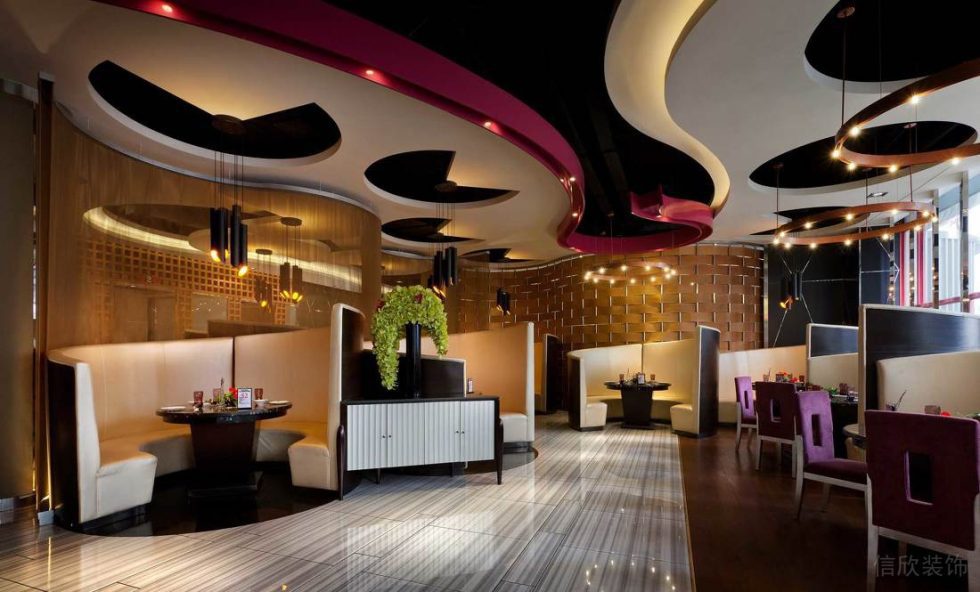 深圳寶安龍光世紀(jì)大廈簡(jiǎn)約風(fēng)格火鍋店裝修案例弧形卡座 深圳寶安龍光世紀(jì)大廈簡(jiǎn)約風(fēng)格火鍋店裝修案例弧形卡座