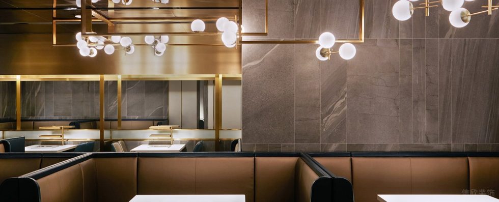 深圳福田星河世紀(jì)現(xiàn)代輕奢風(fēng)火鍋餐廳裝修案例仿大理石啞光瓷磚 深圳福田星河世紀(jì)現(xiàn)代輕奢風(fēng)火鍋餐廳裝修案例仿大理石啞光瓷磚