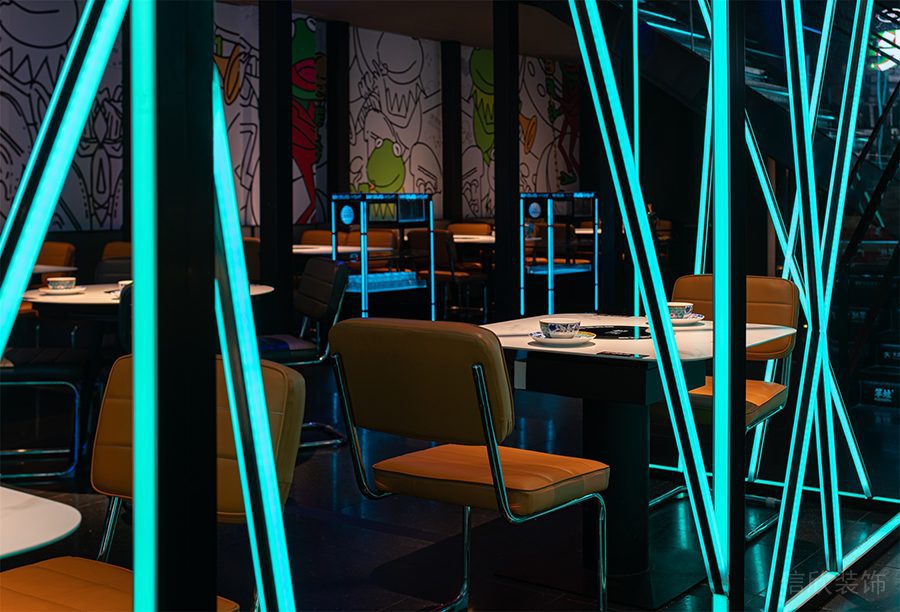 深圳羅湖京基鳳凰印象現(xiàn)代風(fēng)格火鍋店裝修案例雙人用餐區(qū) 深圳羅湖京基鳳凰印象現(xiàn)代風(fēng)格火鍋店裝修案例雙人用餐區(qū)
