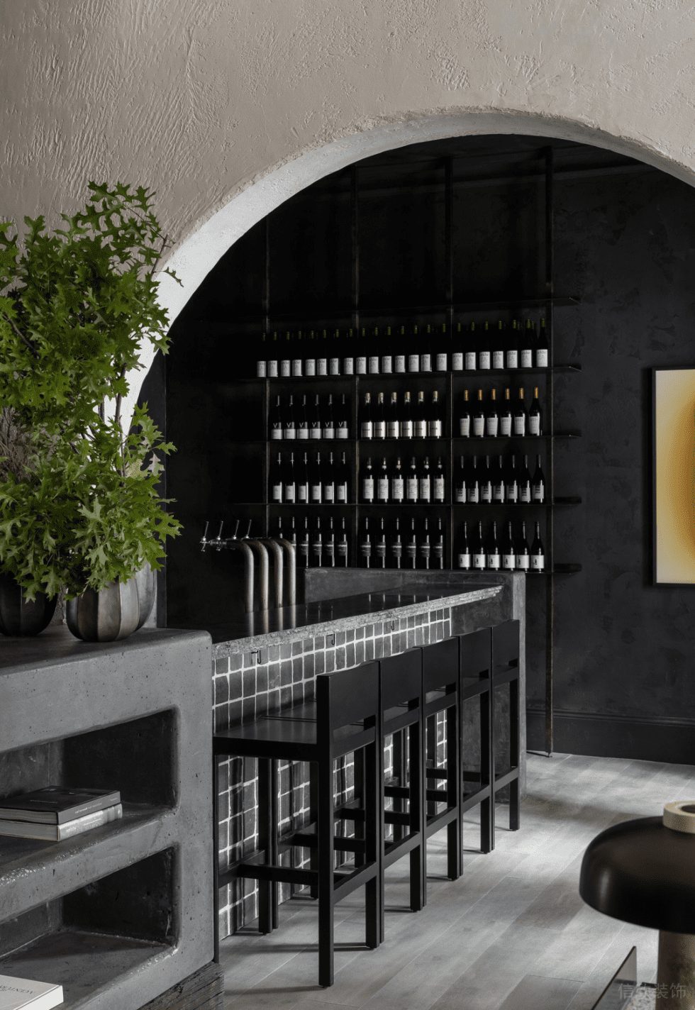 深圳南山諾德假日花園簡約風格餐廳裝修案例吧臺 深圳南山諾德假日花園簡約風格餐廳裝修案例吧臺