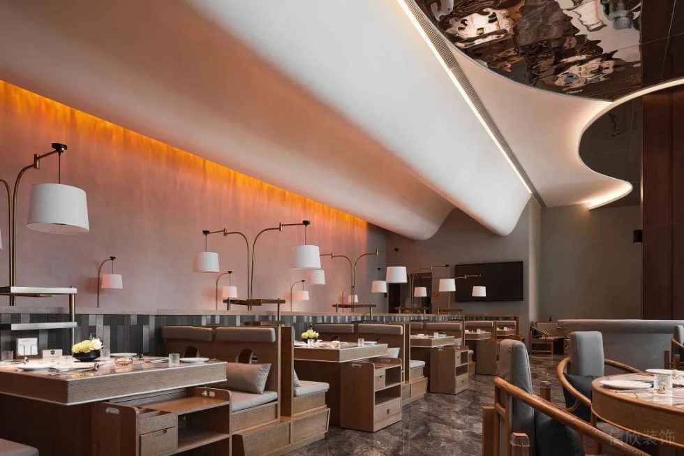 深圳南山星海名城新中式風格火鍋店裝修案例用餐大廳 深圳南山星海名城新中式風格火鍋店裝修案例用餐大廳