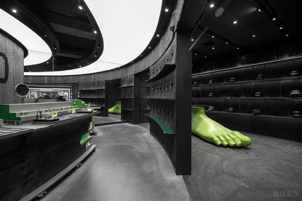 深圳市龍崗區平湖現代風飾品店裝修設計大廳 深圳市龍崗區平湖現代風飾品店裝修設計大廳