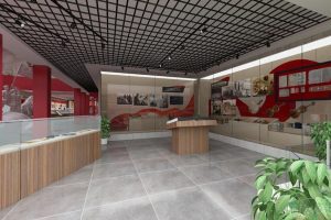 五家渠城市規(guī)劃展廳裝修設(shè)計(jì)展臺(tái)