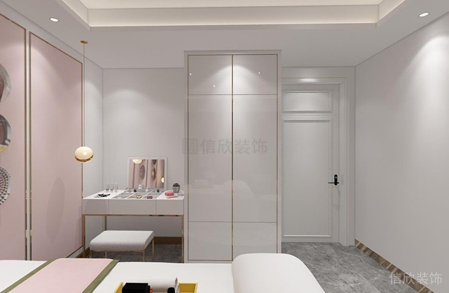 陽光美容店裝修設(shè)計(jì)妝臺(tái)