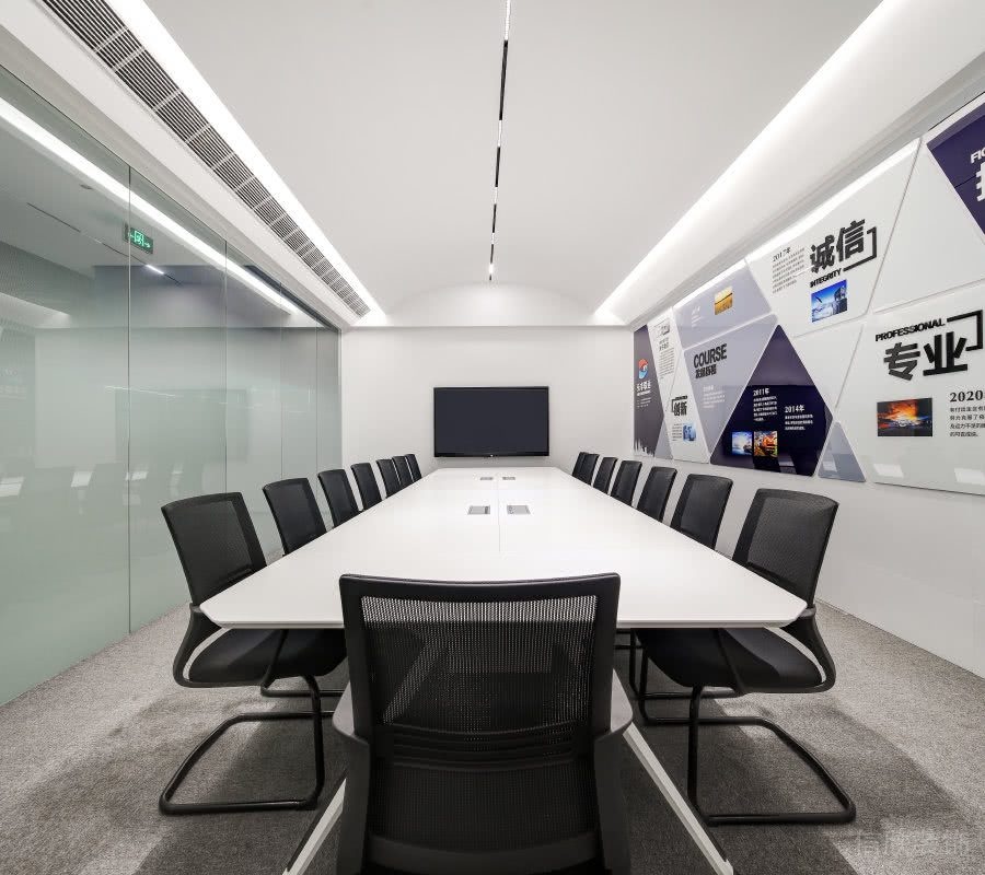 會(huì)議室天花吊頂斜面空調(diào)風(fēng)口