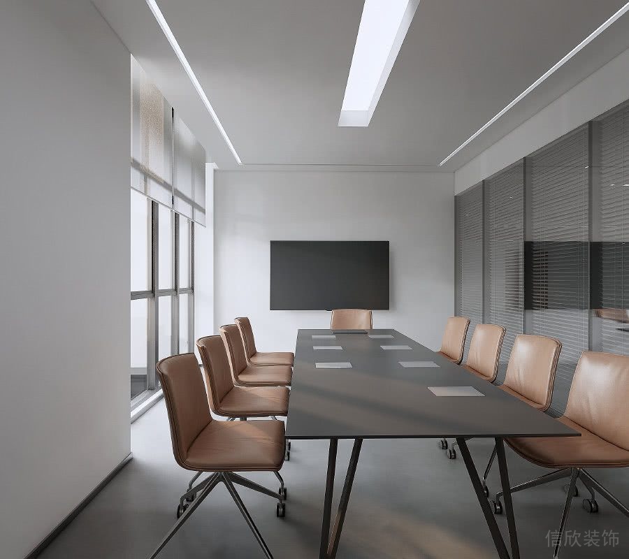 會(huì)議室橙色辦公椅