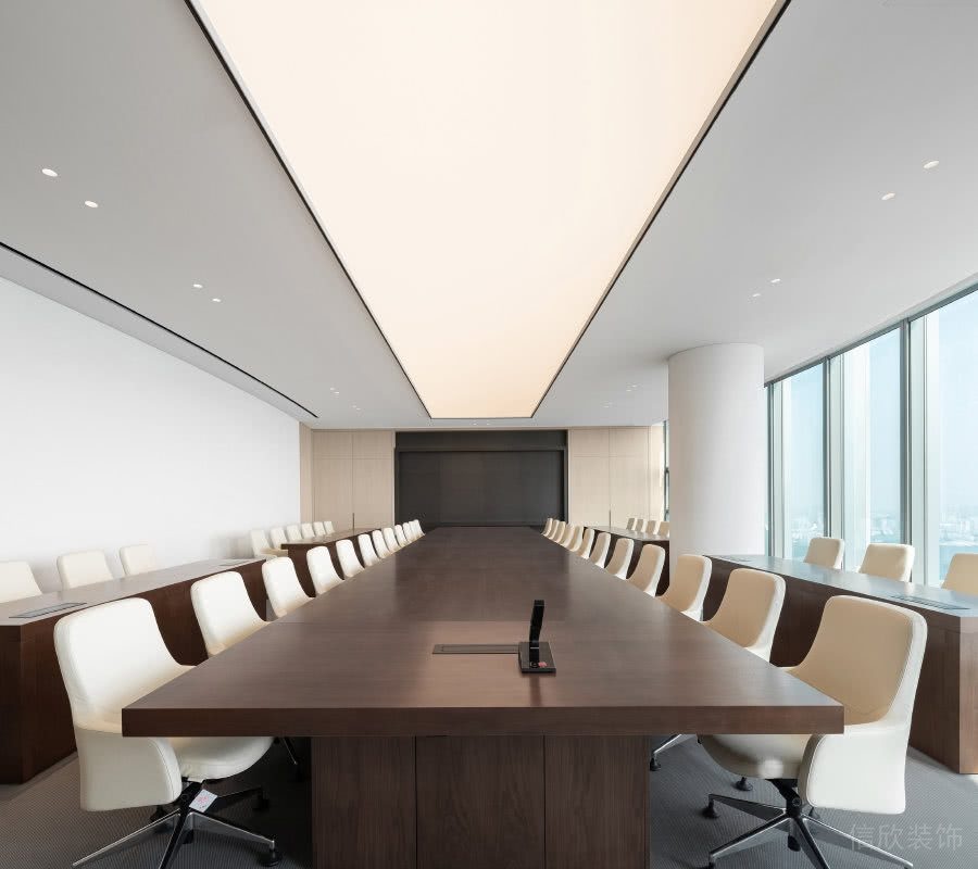 深圳南山華潤(rùn)置地大廈1000平方米后現(xiàn)代極簡(jiǎn)風(fēng)格辦公室裝修案例會(huì)議室 深圳南山華潤(rùn)置地大廈1000平方米后現(xiàn)代極簡(jiǎn)風(fēng)格辦公室裝修案例會(huì)議室