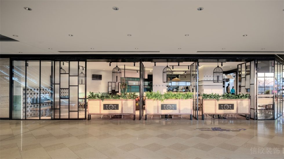 深圳福田京地大廈東南亞風格越南菜餐廳裝修案例外立面 深圳福田京地大廈東南亞風格越南菜餐廳裝修案例外立面