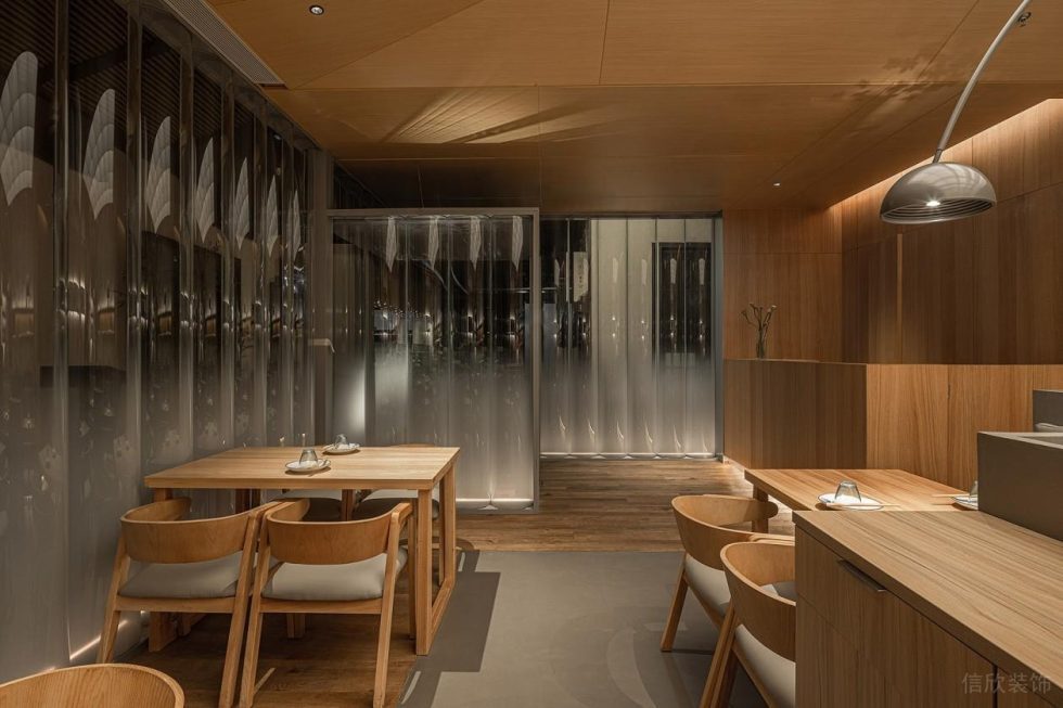 深圳龍崗陽光廣場現代中式風格私房菜餐廳裝修案例地面鋪貼 深圳龍崗陽光廣場現代中式風格私房菜餐廳裝修案例地面鋪貼