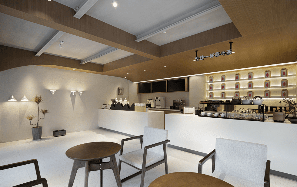 深圳龍崗中海日輝臺簡約風格休閑茶館裝修案例產品陳列展示架 深圳龍崗中海日輝臺簡約風格休閑茶館裝修案例產品陳列展示架