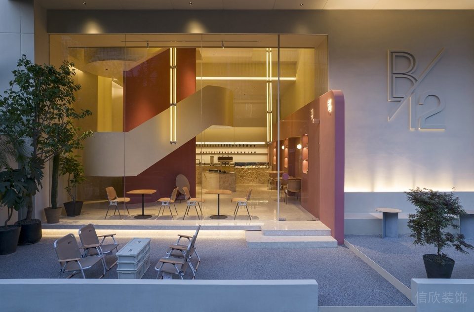 深圳羅湖新2000廣場極簡風格甜品咖啡館裝修案例戶外休閑用餐區 深圳羅湖新2000廣場極簡風格甜品咖啡館裝修案例戶外休閑用餐區